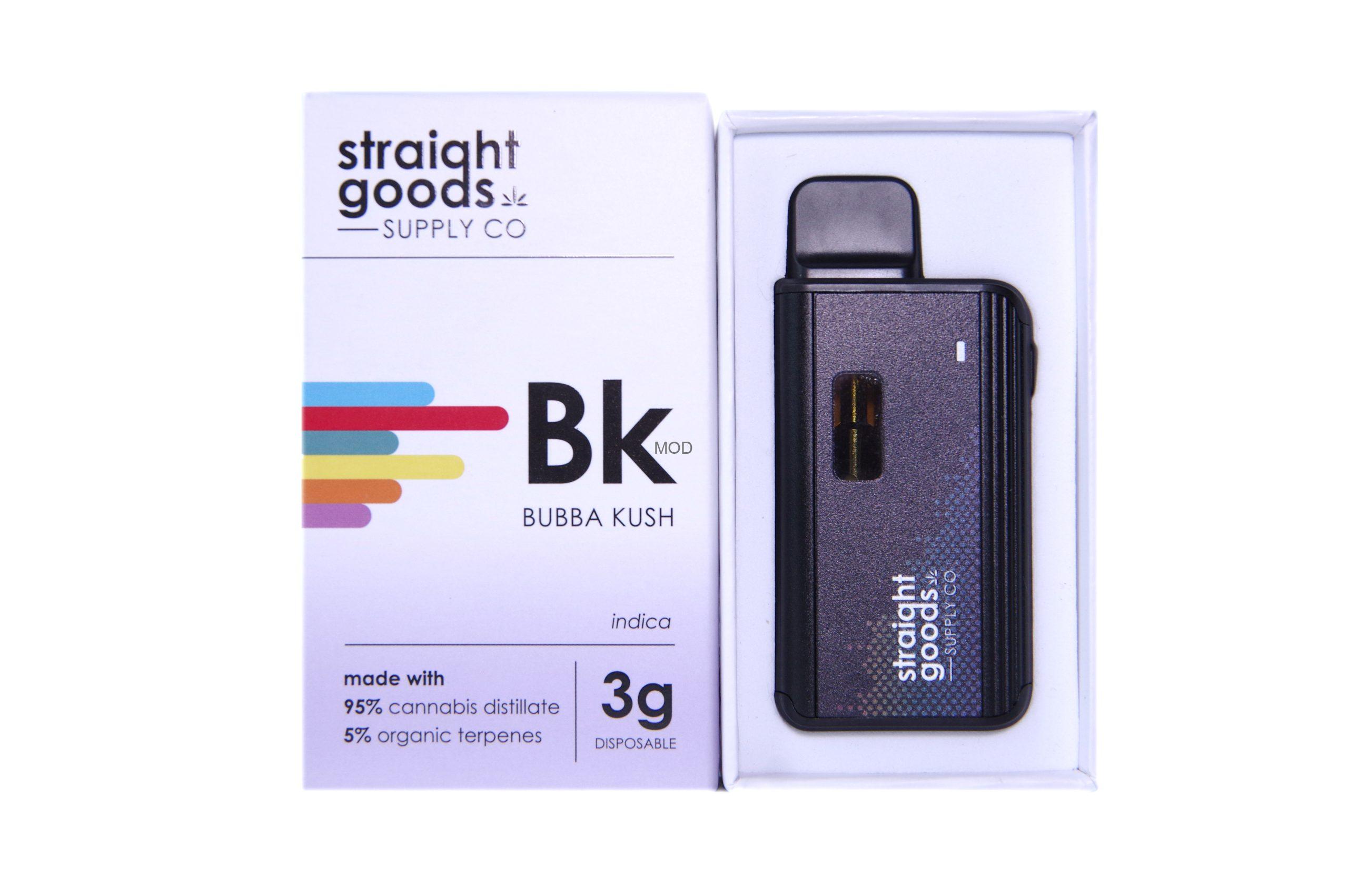 Straight Goods Supply Co. – Bubba Kush (3 Gram)