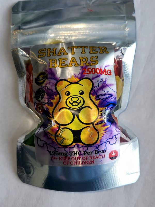 Shatter Bear Gummies 2500mg