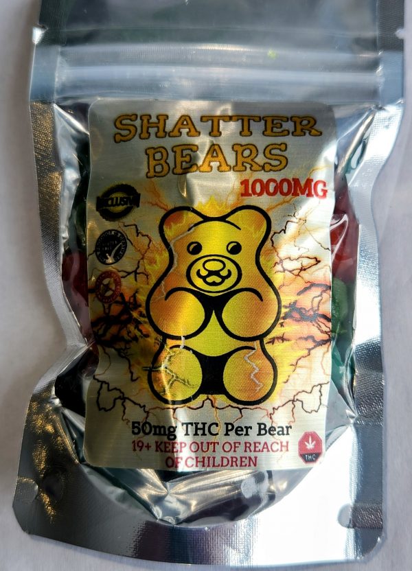 Shatter Bear Gummies 1000mg